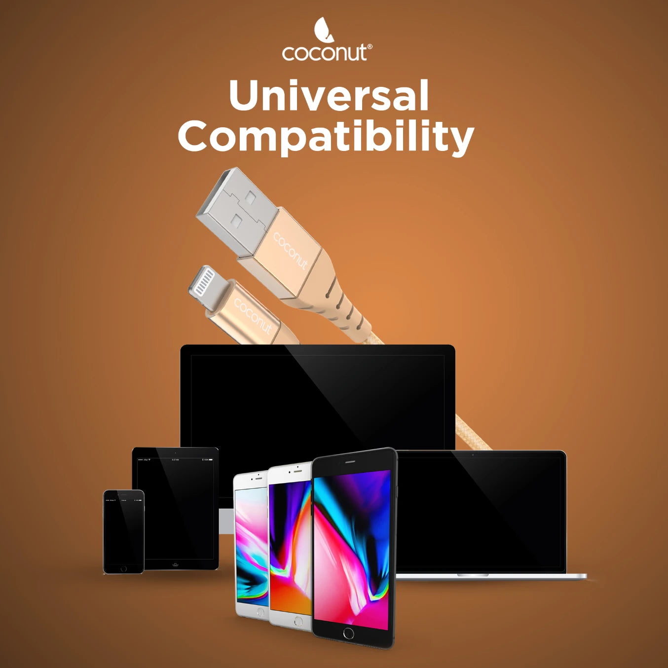 MC01 MFi Certified USB-A to Lightning Cable for fast charging